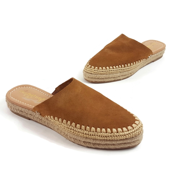 Sam Edelman Austin Suede Espadrille Mules - Picture 7 of 8